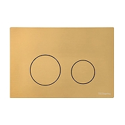 Кнопка смыва для инсталляции TECEspring loop S240513 цвет Gold PVD