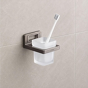 Стакан для зубных щеток Gappo G30806-9 цвет Оружейная сталь-1