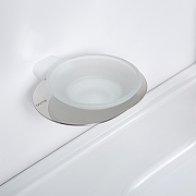 Мыльница Gappo G30902-8 цвет Белый Хром-3