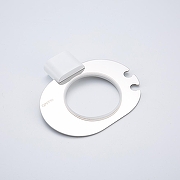 Стакан для зубных щеток Gappo G30906-8 цвет Белый Хром-8