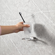 Стакан для зубных щеток Gappo G30906-9 цвет Оружейная сталь-6