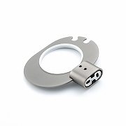 Стакан для зубных щеток Gappo G30906-9 цвет Оружейная сталь-12