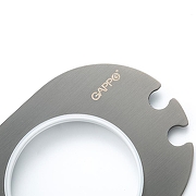 Стакан для зубных щеток Gappo G30908-9 двойной цвет Оружейная сталь-7