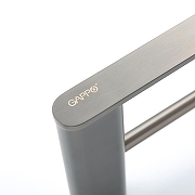 Полотенцедержатель Gappo G30909-9 двойной цвет Оружейная сталь-13