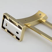 Полотенцедержатель Gappo G0709-3 двойной цвет Золото-5