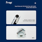 Смеситель для раковины Frap F10501 цвет Хром-3