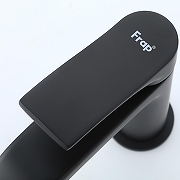 Смеситель для раковины Frap F1075-6 цвет Черный матовый-4