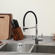 Смеситель для кухни Frap F4398 цвет Хром-6