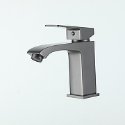 Смеситель для раковины Frap F1076-9 цвет Оружейная сталь-14