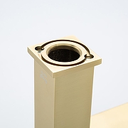 Смеситель для раковины Frap F1091-3 цвет Золотой сатин-11