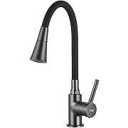 Смеситель для кухни Frap F4044-9 цвет Оружейная сталь