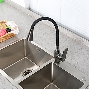 Смеситель для кухни Frap F4462-9 цвет Оружейная сталь-16