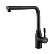 Смеситель для кухни Frap F6096-6 цвет Черный матовый