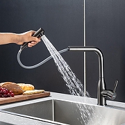 Смеситель для кухни Frap F6096-9 цвет Оружейная сталь-11