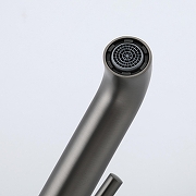 Смеситель для раковины Gappo G1006-29 цвет Оружейная сталь-3