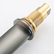 Смеситель для раковины Gappo G1052-89 цвет Оружейная сталь-4