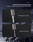 Смеситель для кухни Gappo G4395-39 цвет Оружейная сталь Черный-5