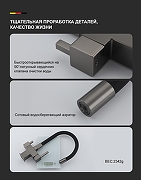 Смеситель для кухни Gappo G4395-39 цвет Оружейная сталь Черный-7