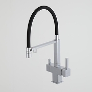 Смеситель для кухни Gappo G4395-50 цвет Черный матовый-14