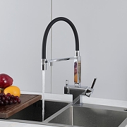 Смеситель для кухни Gappo G4395-50 цвет Черный матовый-23