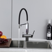 Смеситель для кухни Gappo G4395-50 цвет Черный матовый-24