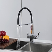 Смеситель для кухни Gappo G4395-50 цвет Черный матовый-27