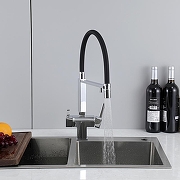 Смеситель для кухни Gappo G4395-50 цвет Черный матовый-28