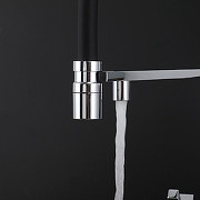 Смеситель для кухни Gappo G4395-50 цвет Черный матовый-32