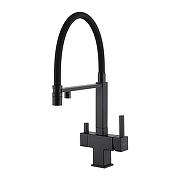 Смеситель для кухни Gappo G4395-56 цвет Черный матовый