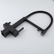 Смеситель для кухни Gappo G4395-56 цвет Черный матовый-1
