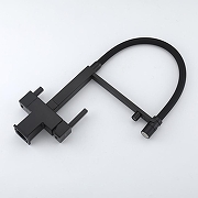 Смеситель для кухни Gappo G4395-56 цвет Черный матовый-2