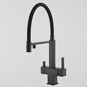 Смеситель для кухни Gappo G4395-56 цвет Черный матовый-13