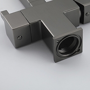 Смеситель для кухни Gappo G4395-59 цвет Оружейная сталь Черный-9