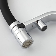 Смеситель для кухни Gappo G4395-60 цвет Черный Хром-5