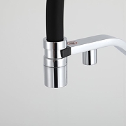 Смеситель для кухни Gappo G4395-60 цвет Черный Хром-7