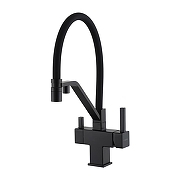 Смеситель для кухни Gappo G4395-66 цвет Черный матовый