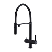Смеситель для кухни Gappo G4397-86 цвет Черный матовый