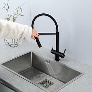 Смеситель для кухни Gappo G4397-86 цвет Черный матовый-18