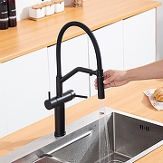 Смеситель для кухни Gappo G4399-86 цвет Черный матовый-5