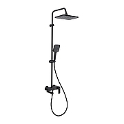 Душевая система Frap F24202-6 цвет Черный матовый-1