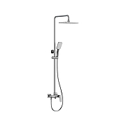 Душевая система Frap F2486-9 цвет Оружейная сталь