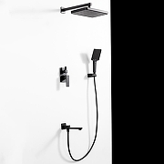 Душевая система Frap F7191-6 цвет Черный матовый-2