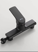 Гигиенический душ со смесителем Frap F7586-6 цвет Черный матовый-3