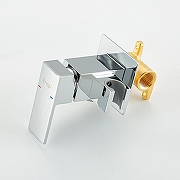 Гигиенический душ со смесителем Frap F7591-2 цвет Хром-12