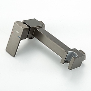 Гигиенический душ со смесителем Frap F7591-9 цвет Оружейная сталь-13