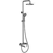 Душевая система Gappo G2406-9 цвет Оружейная сталь