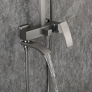 Душевая система Gappo G2407-9 цвет Оружейная сталь-31