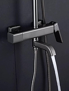 Душевая система Gappo G2418-29 цвет Оружейная сталь-4