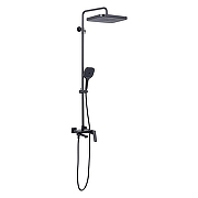 Душевая система Gappo G2428-6 цвет Черный матовый