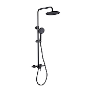 Душевая система Gappo G2495-96 цвет Черный матовый